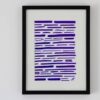 contemporary art calligraphy purple 2 TC22_1