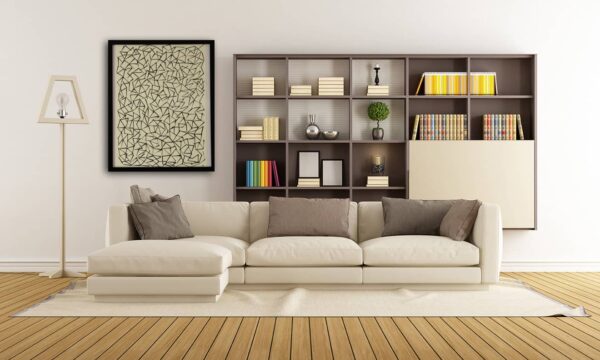 toile contemporaine tamponnage 1 TC29_2
